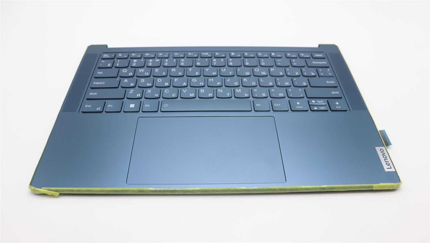 Lenovo Yoga 7 14APU8 Palmrest Cover Touchpad Keyboard Russian 5CB1L80580