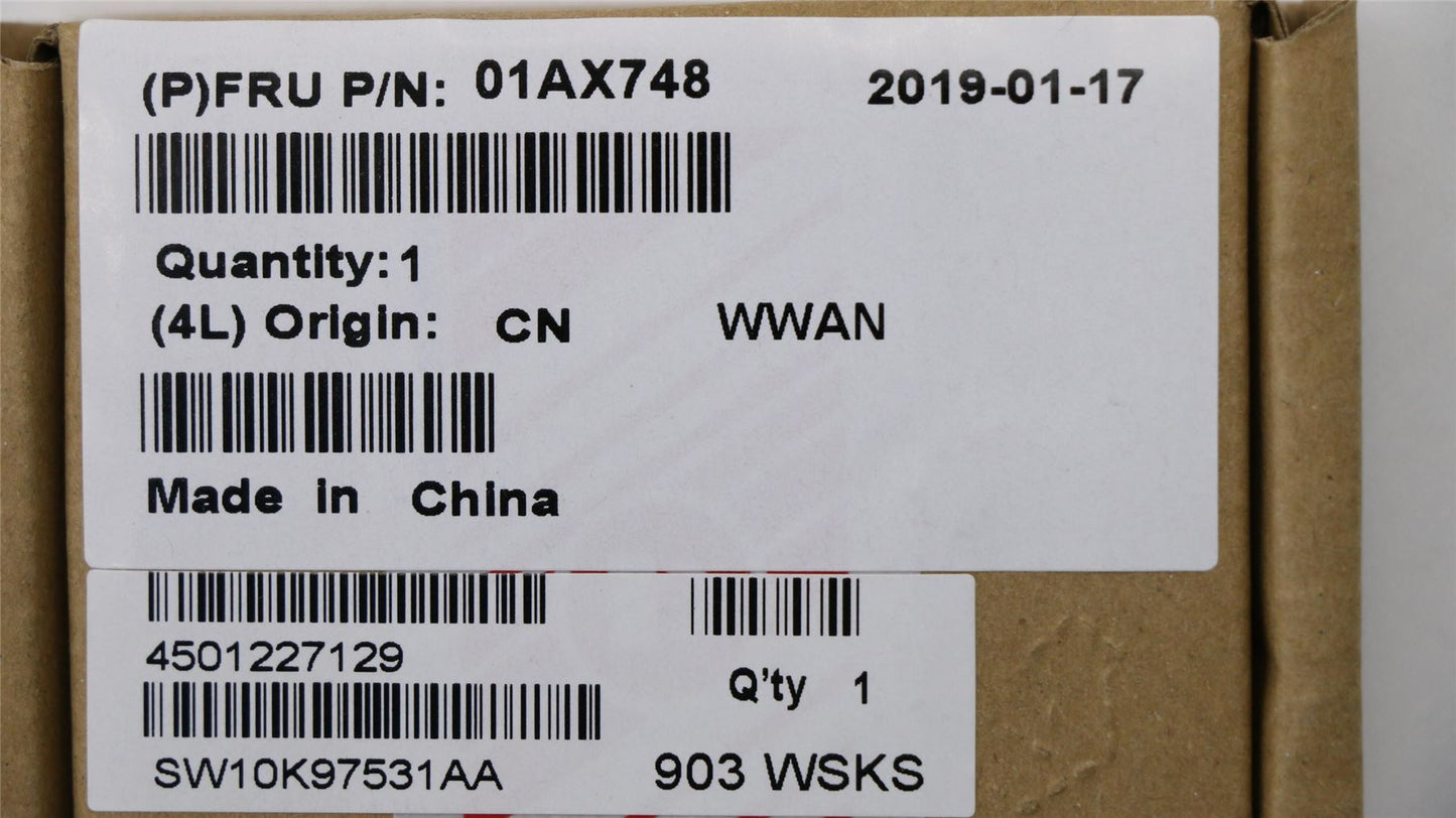 Lenovo 01AX748 WIRELESS Wireless,CMB,SIE,EM7455 RV2
