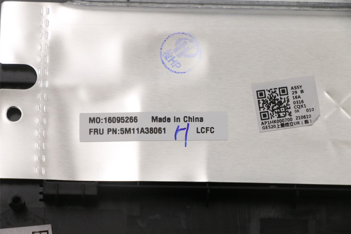 Lenovo MECH_ASM KB C POR(PMX)PT UK BK 5M11A38061