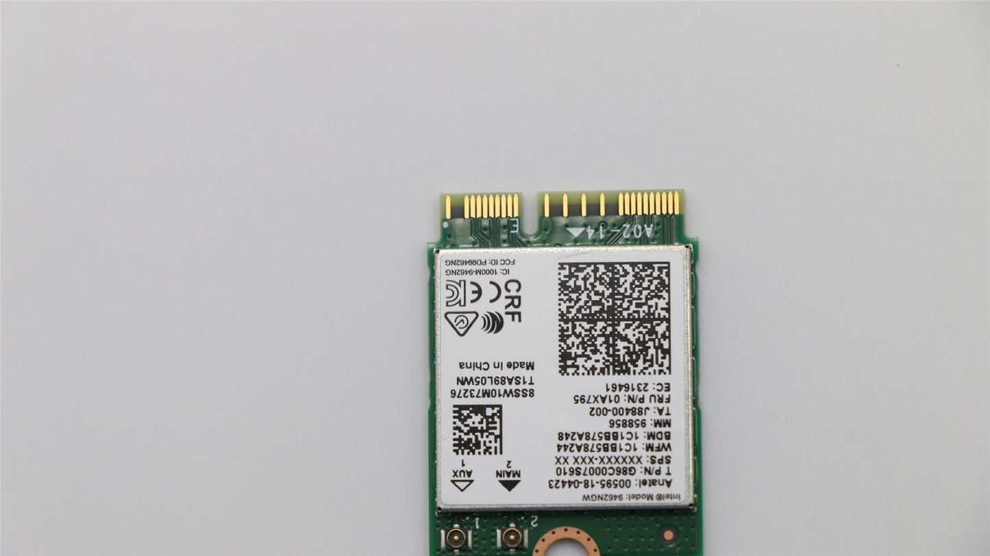 Lenovo 01AX795 Wireless,CMB,IN,9462 NV M2