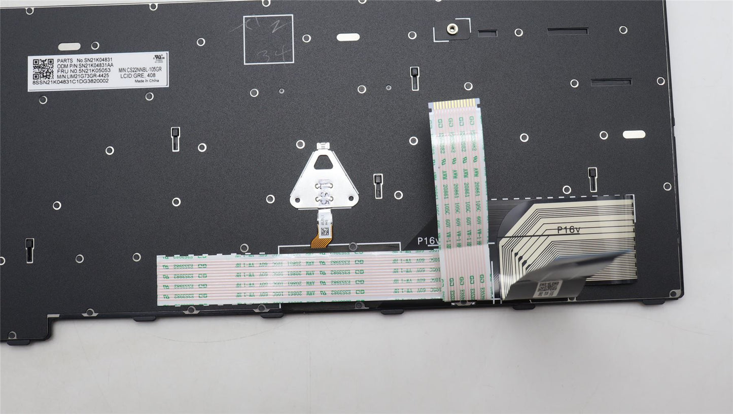 Lenovo ThinkPad T16 Gen 2 P16s Gen 2 L15 Gen 4 s L15 Gen 4 Keyboard 5N21K05201