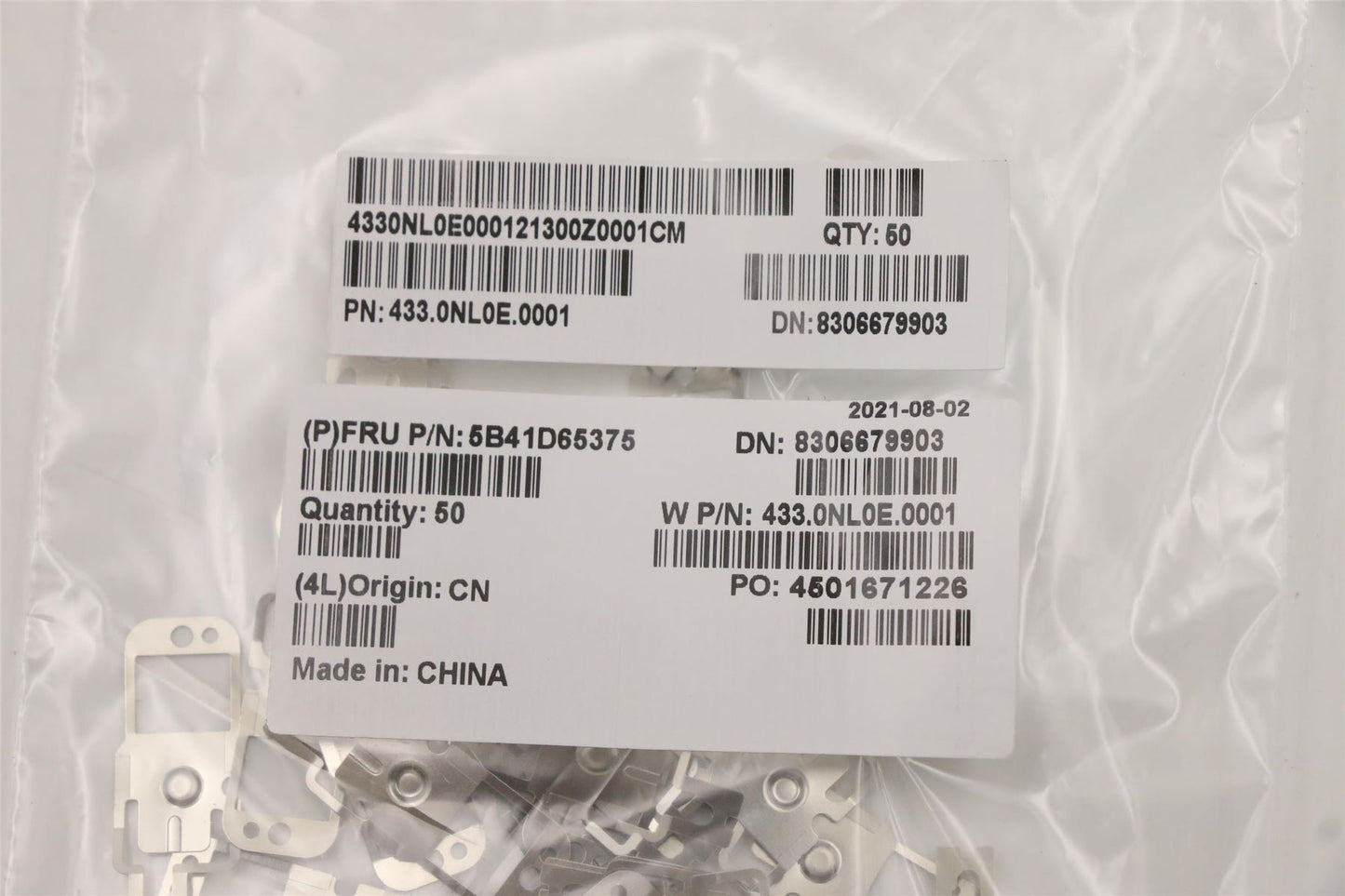 Lenovo 5B41D65375 PWR BTN+FPR Bracket,CH1