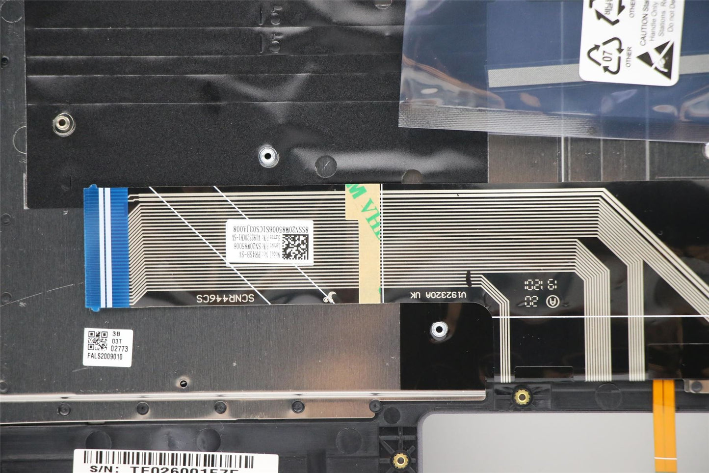 Lenovo Upper Case ASM_SA Q82A1 GY 5CB0X55885