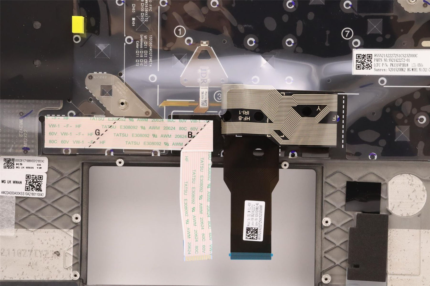 Lenovo MECH_ASM KBD W/C HUN BKLT(CHY) UKWWBK 5M11C85437