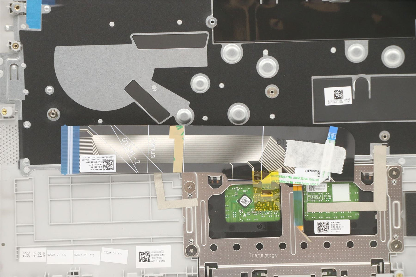 Lenovo Upper C82LM PL_SILD FP BLKB_TUR 5CB1C13130