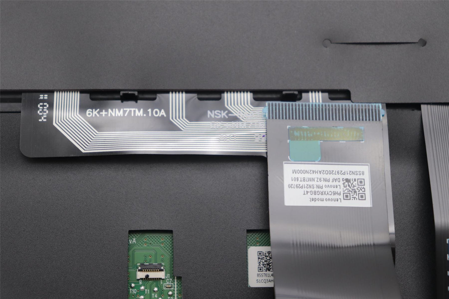 Lenovo Upper Case ASM_ENG L83DF GY RGB 5CB1P50121