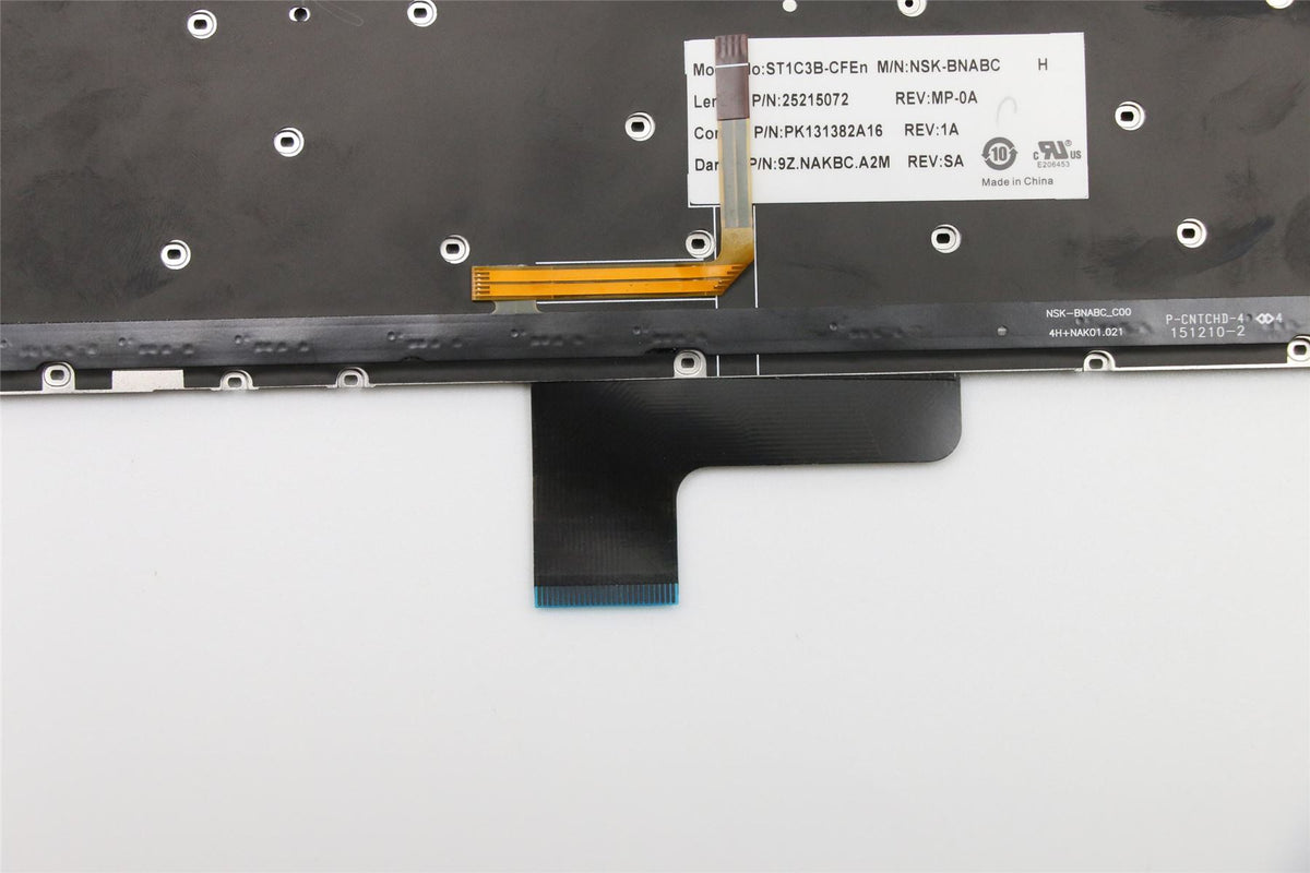 Lenovo CFEn-ST1C3B-DF-BlkKeyBacklight-KBD Keyboard 25215072