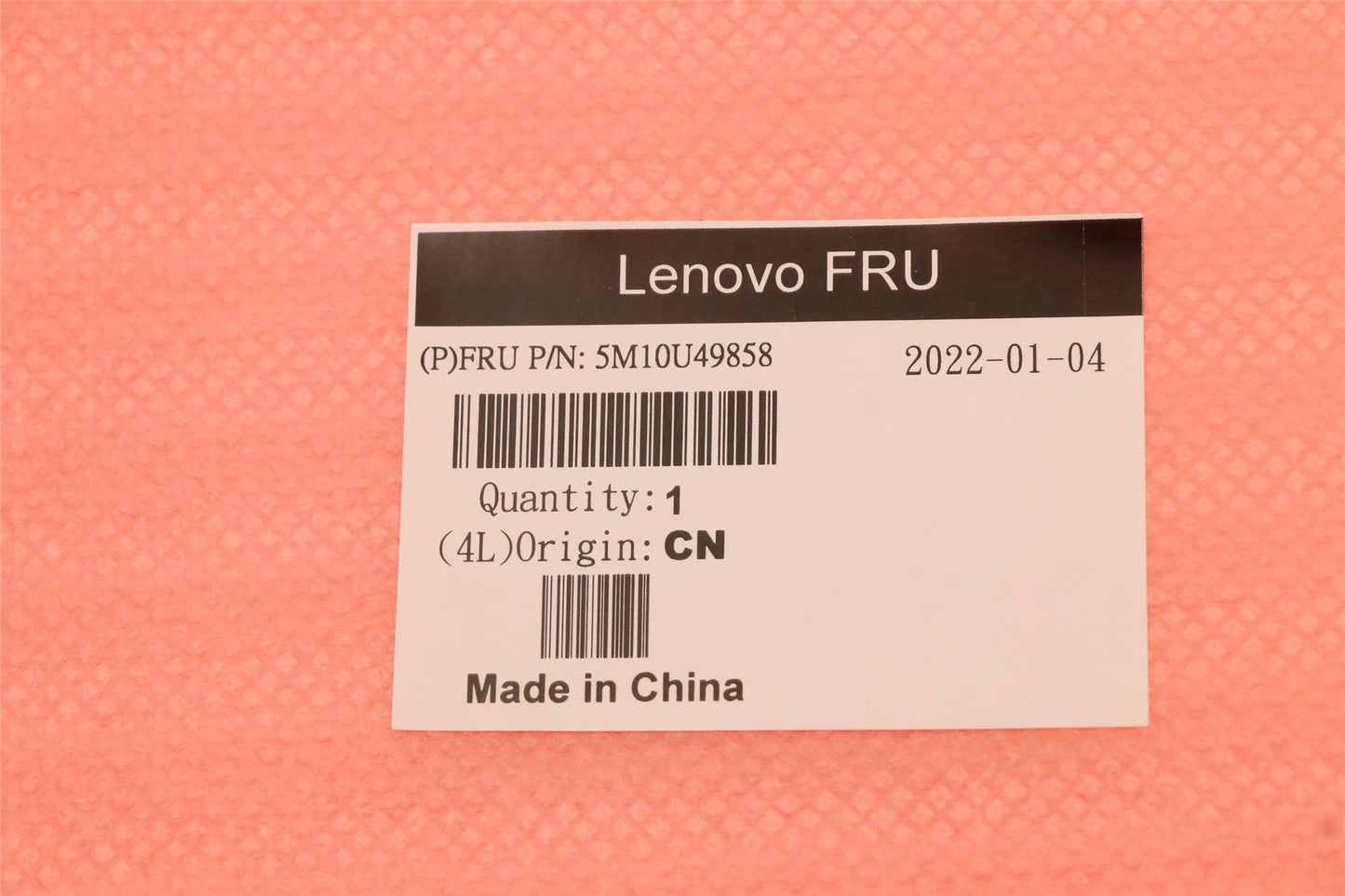 Lenovo V1&S2_FC-BK-CAM-Non CR 5M10U49858