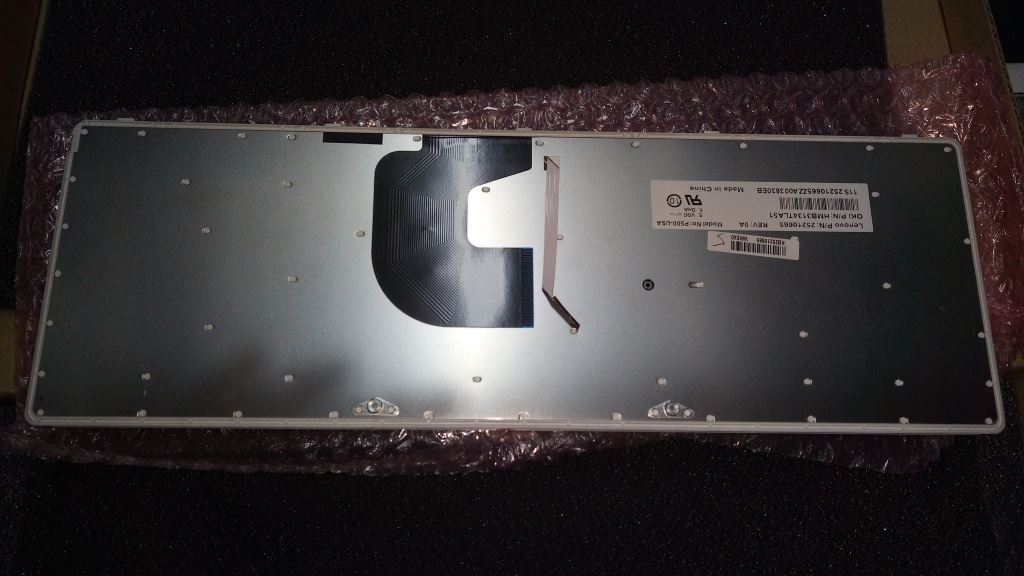 Lenovo OKIT6F1BUSB101KeyBlkKGraySlvFKB(win8) Keyboard 25210665
