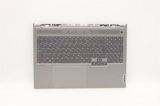 Lenovo ThinkBook 16p G2 ACH Palmrest Cover Touchpad Keyboard Grey 5CB1D04554