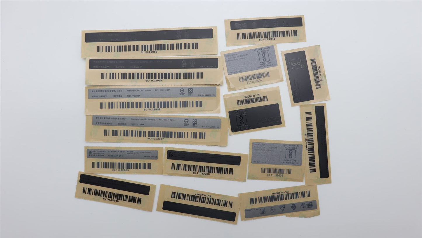 Lenovo LABEL FRU Label Kit for LIPC 5L11H70969