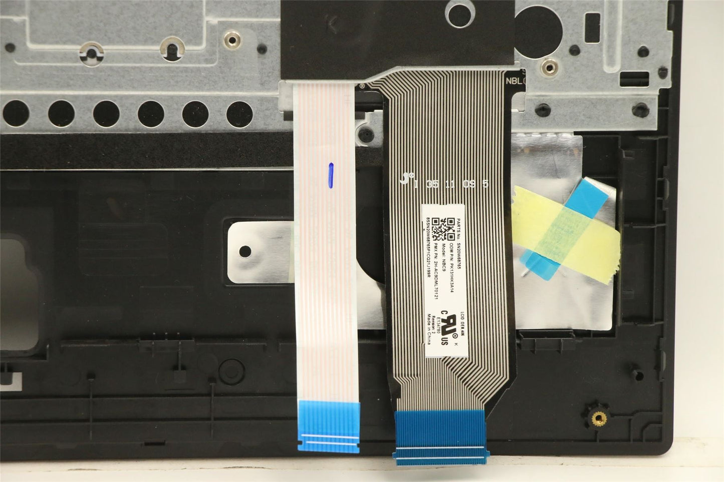 Lenovo MECH_ASM KB DEN(P)FPR UK BK 5M11A35873