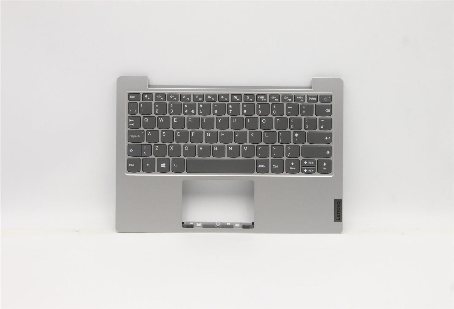 Lenovo IdeaPad 1-11ADA05 Keyboard Palmrest Top Cover UK Silver 5CB0Z53061