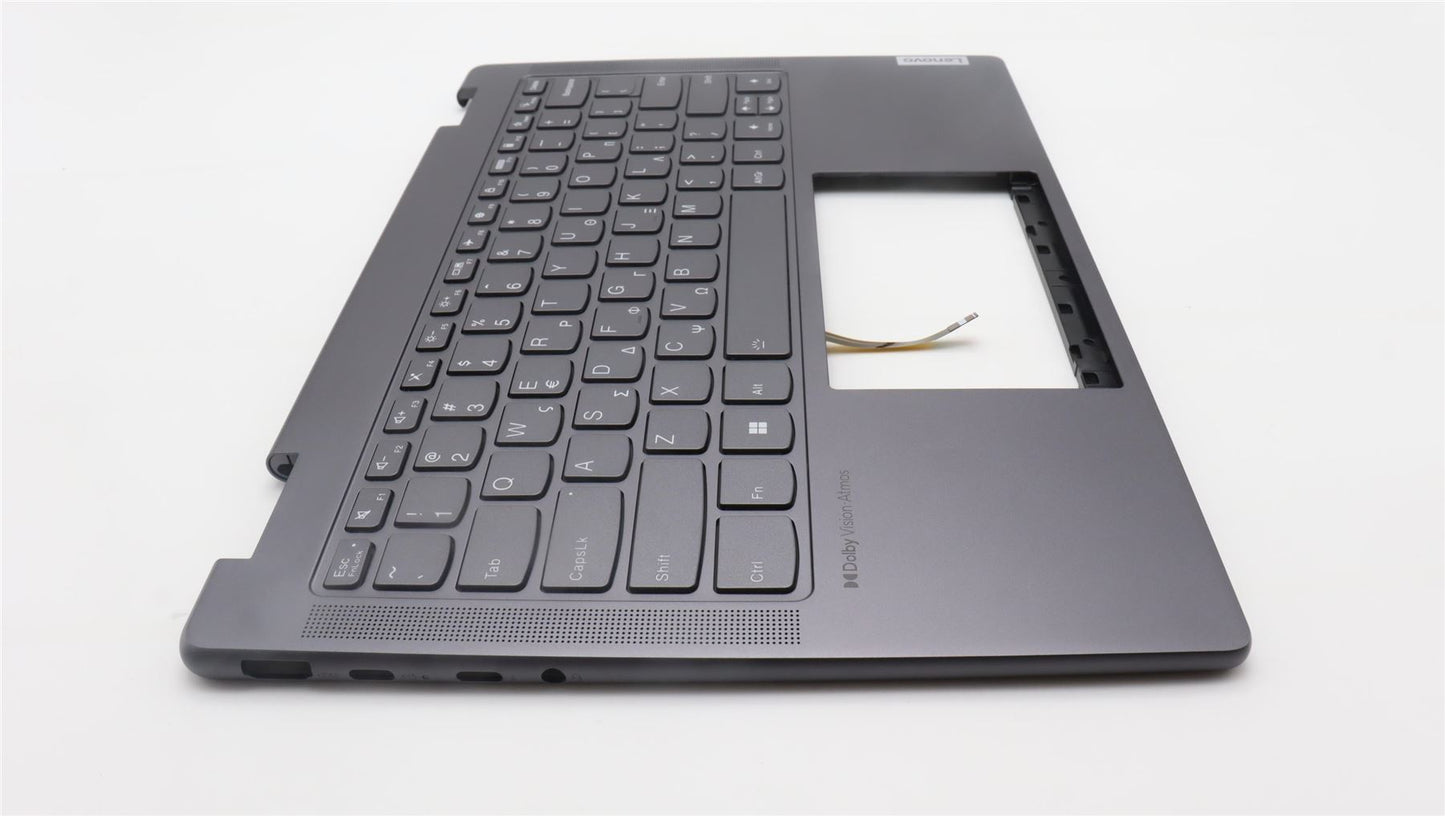 Lenovo Yoga 7 14IRL8 Keyboard Palmrest Top Cover Greek Storm Grey 5CB1L40805