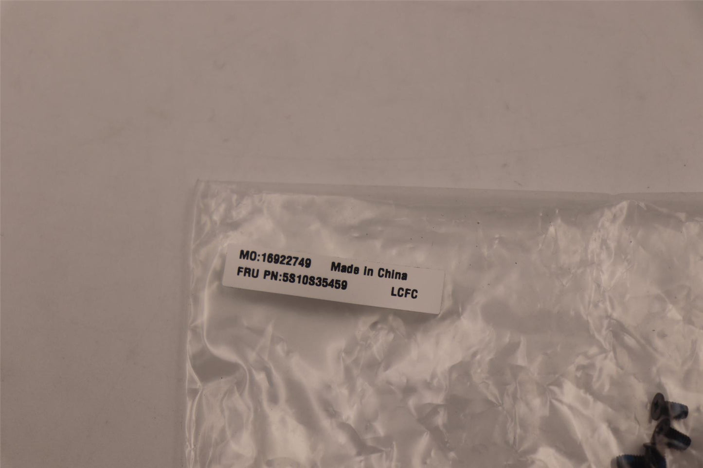 Lenovo SCREW Screw L82TK M2.5X4.5OD4.5 T0.5 5S10S35459