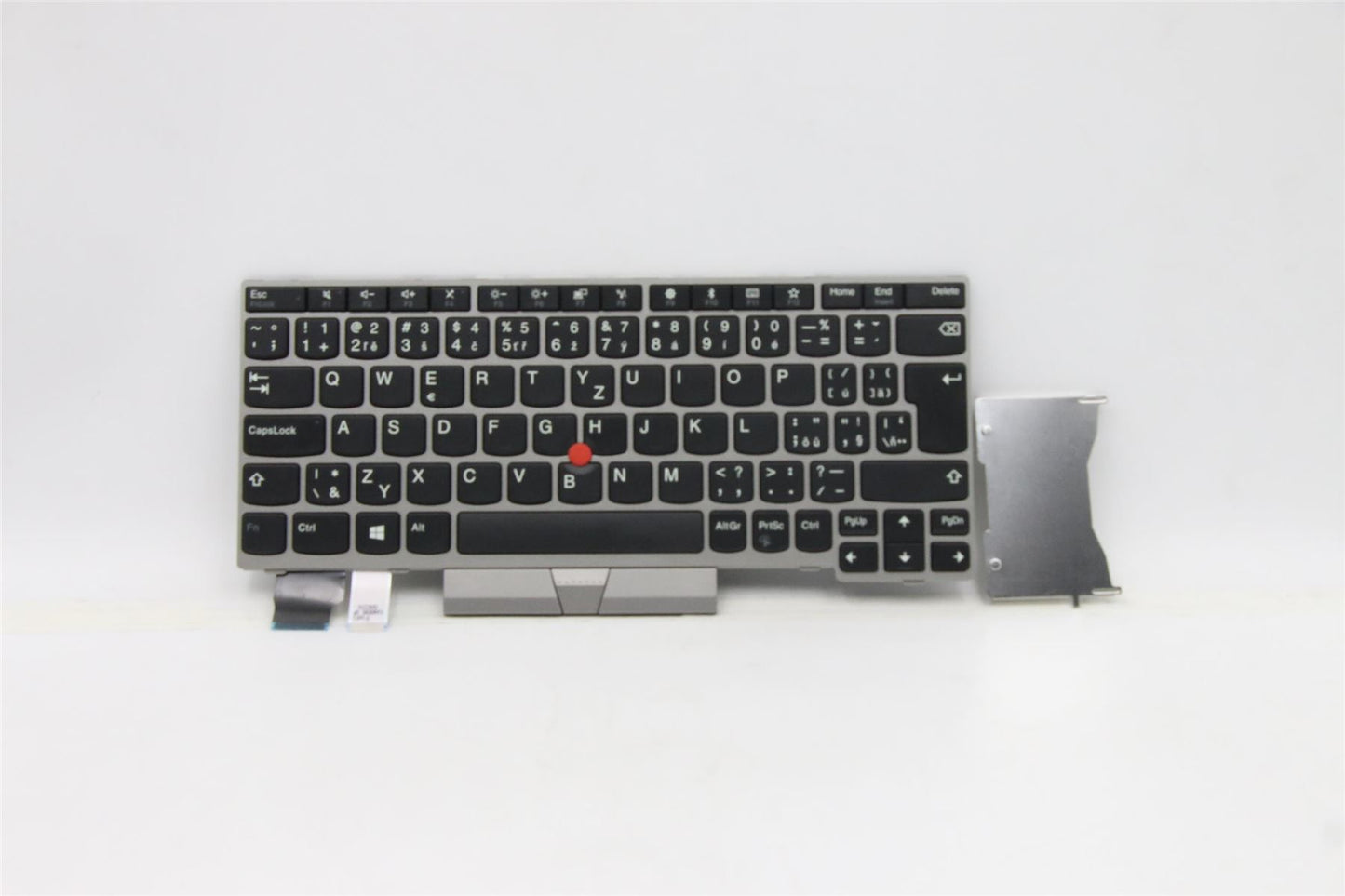 Lenovo ThinkPad L13 s Keyboard Czech Slovakian Silver 01HX587