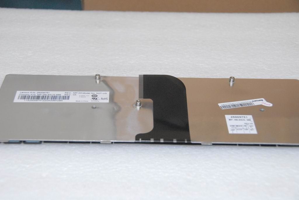 Lenovo CCY N2T 84KEY ORGBLA KBD US English Keyboard 25009751