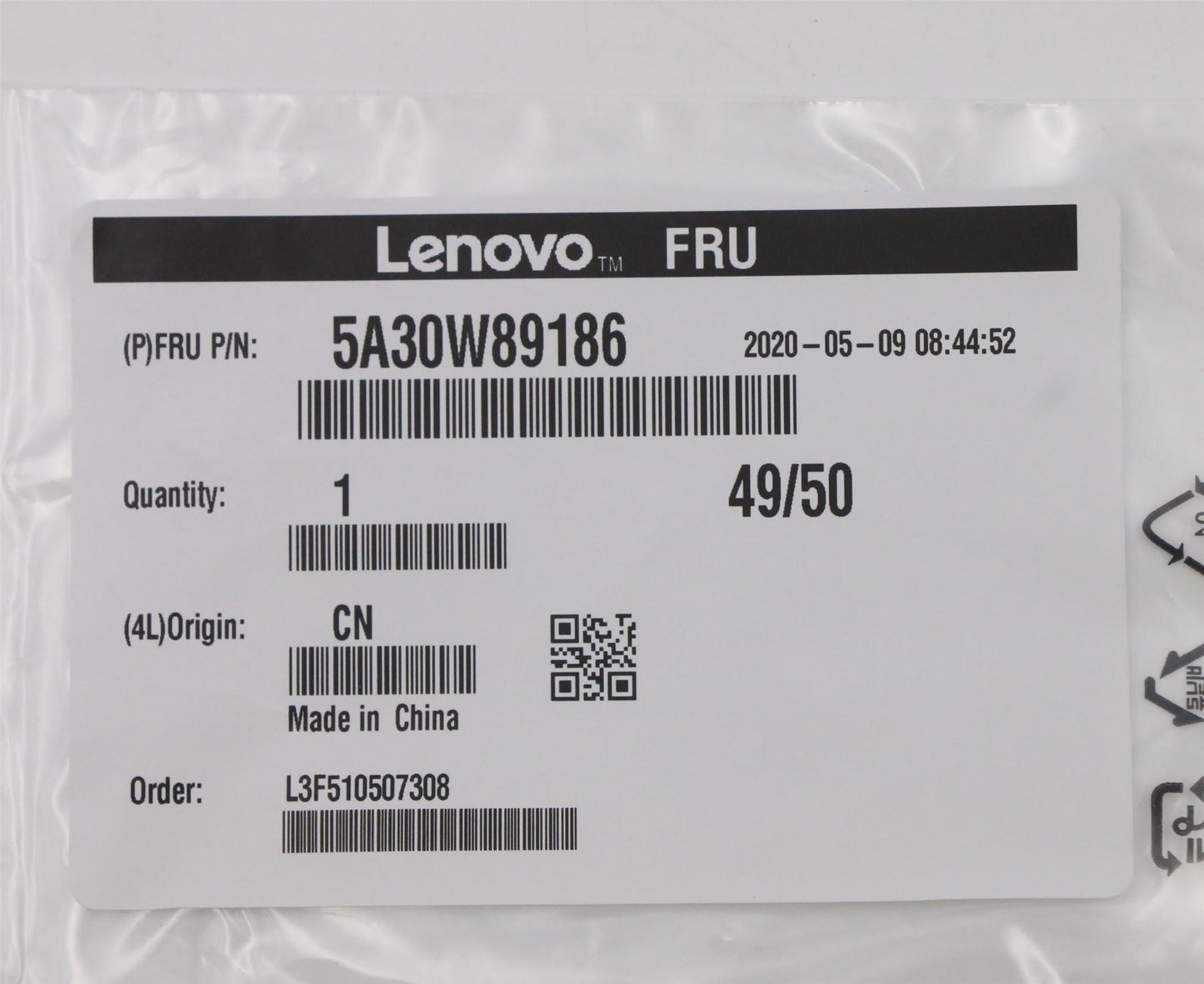 Lenovo ThinkStation P340 P350 P348 Wi-Fi Wifi Wireless Antenna 5A30W89186