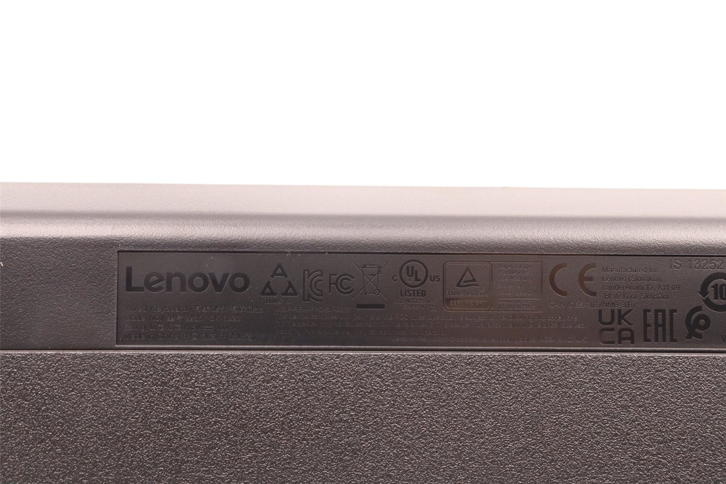 Lenovo USB Calliope KB BK BEL ENG 5D50U84438