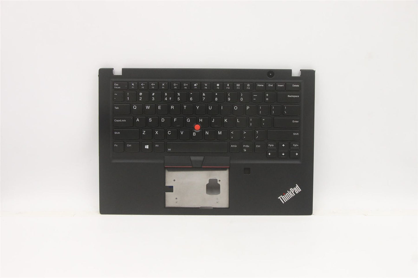 Lenovo ThinkPad T495s Keyboard Palmrest Top Cover India English Black 5M11A08649