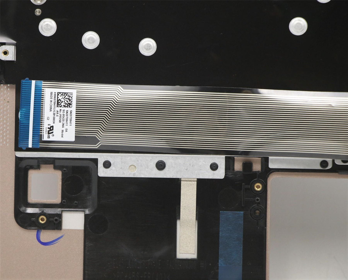 Lenovo IdeaPad S540-14IML Keyboard Palmrest Top Cover Arabic US 5CB0S17254
