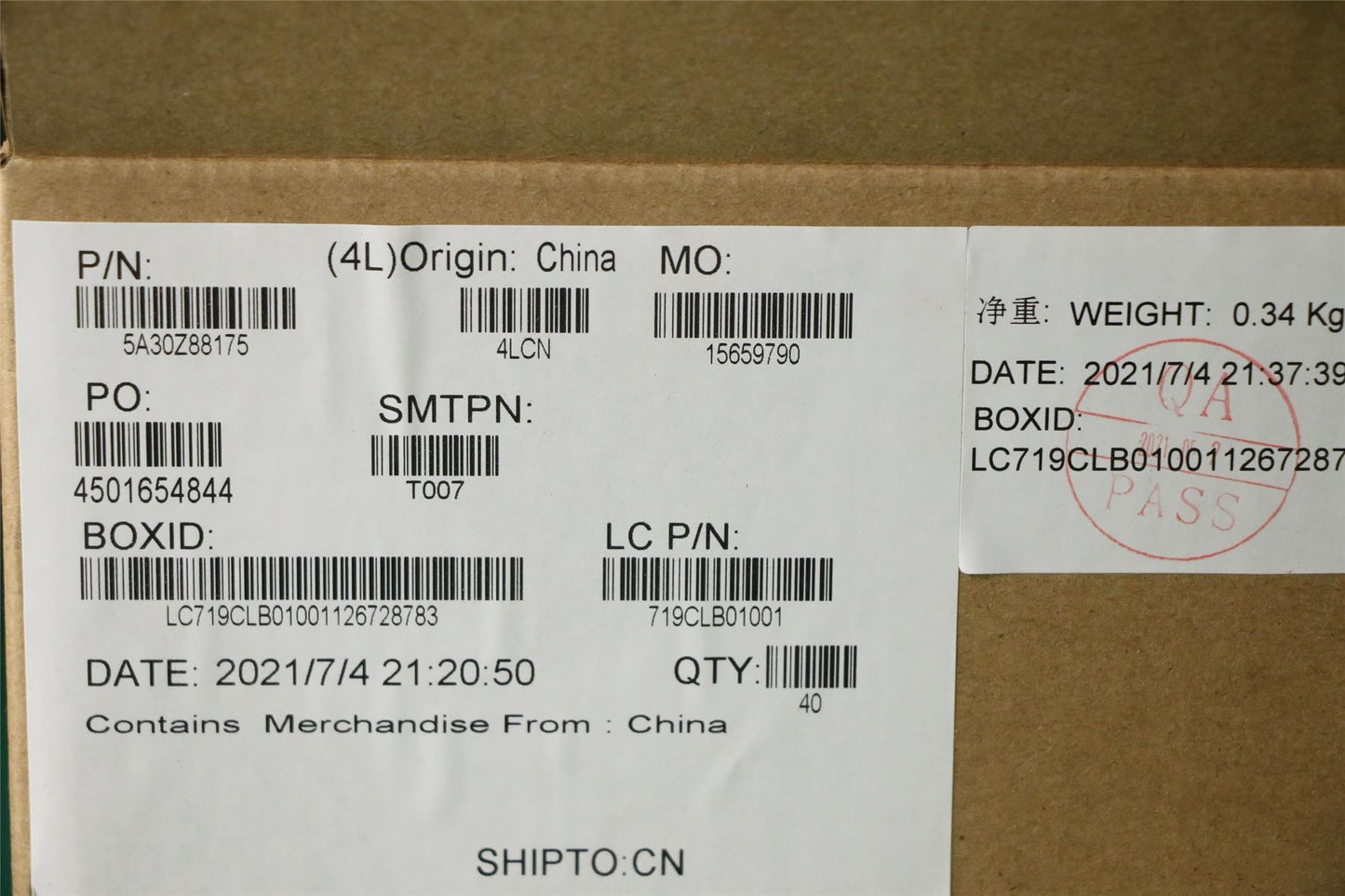 Lenovo ThinkPad P17 2 Wi-Fi Wifi Wireless Antenna 5A30Z88175