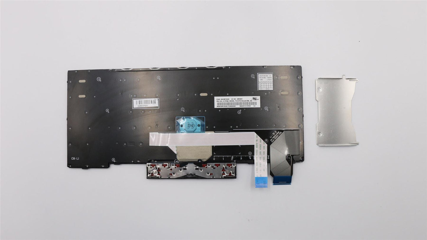 Lenovo ThinkPad X280 A285 X390 X395 L13 Keyboard Spanish Black 01YP090
