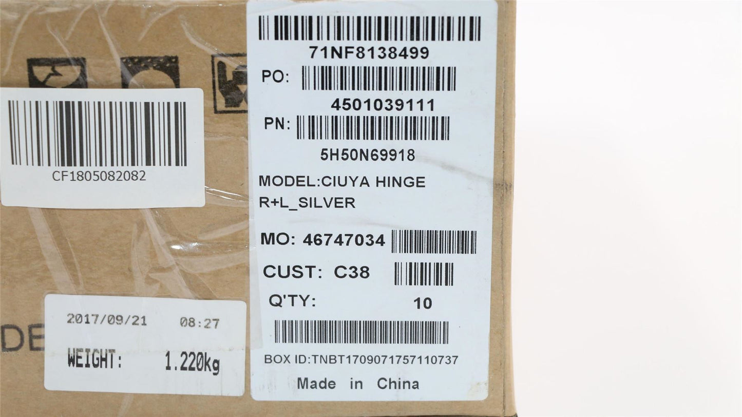 Lenovo Yoga 520-14IKB Hinge Hinges Bracket 5H50N69918