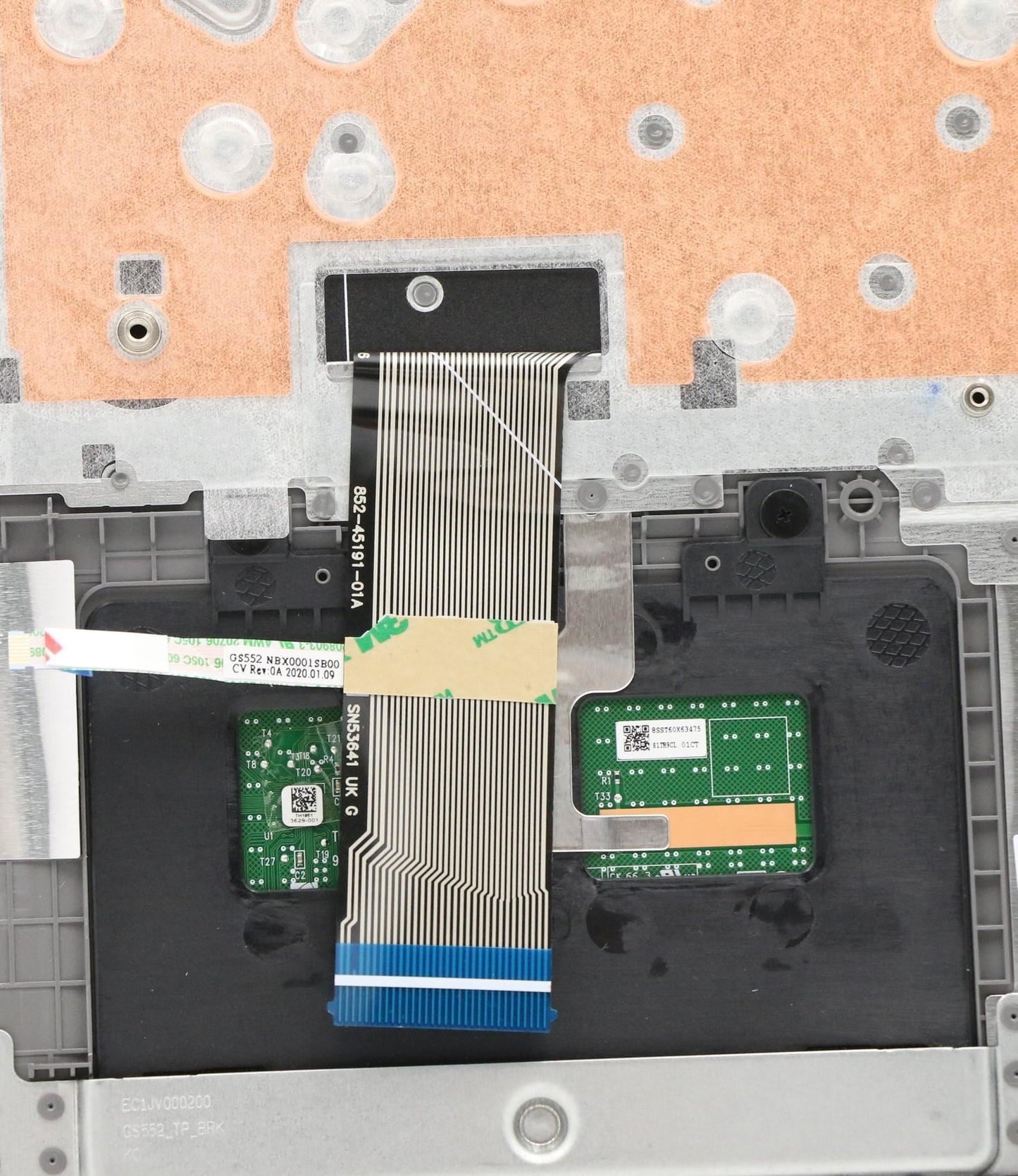 Lenovo IdeaPad 3-15ARE05 3-15IIL05 Keyboard Palmrest Top Cover Grey 5CB1D03707