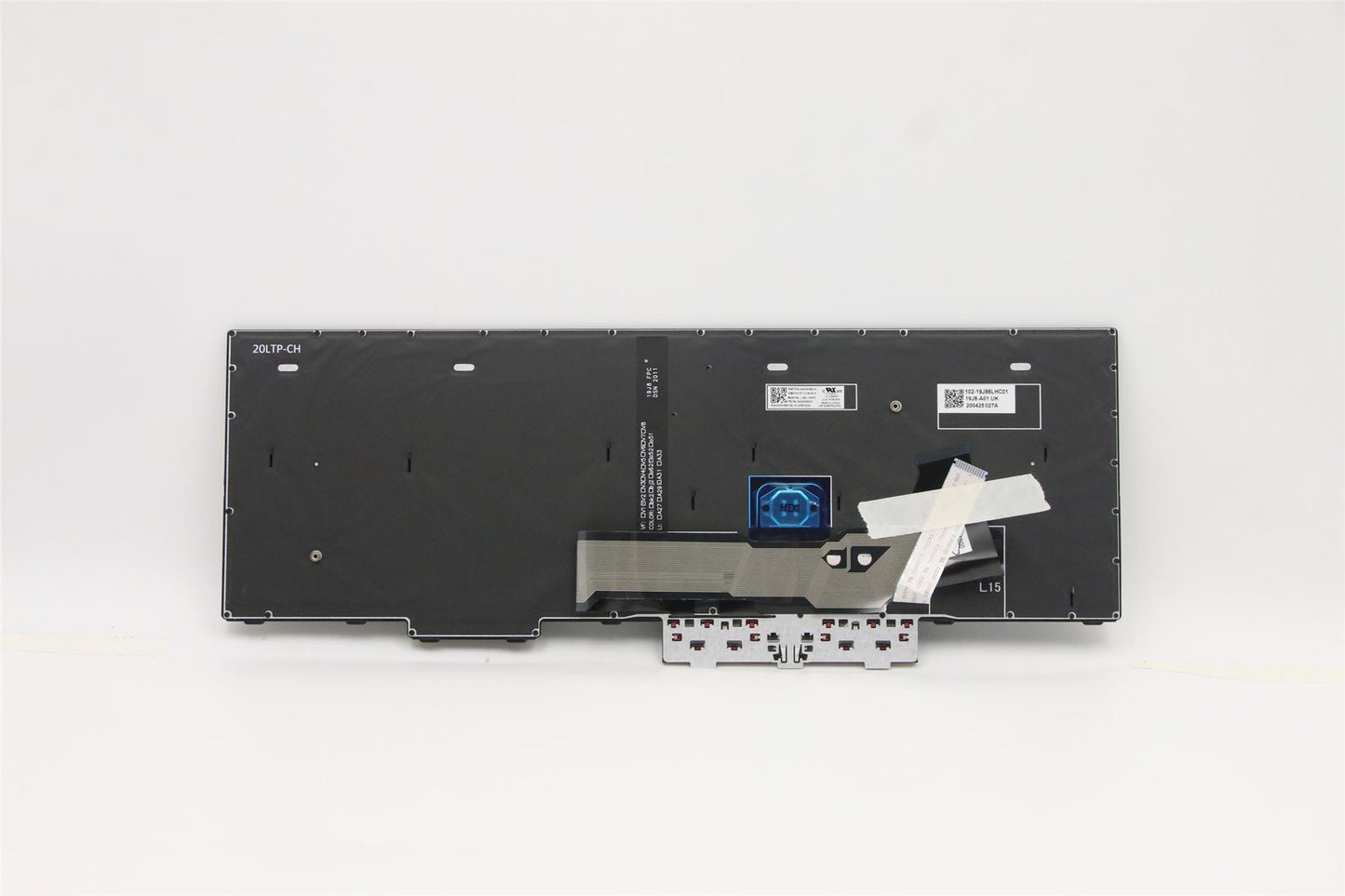 Lenovo ThinkPad L15 2 L15 Keyboard Portuguese Black Backlit 5N20W68235