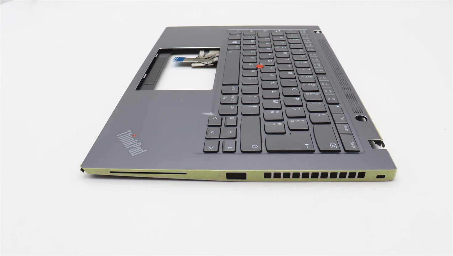 Lenovo ThinkPad T14s 2 Keyboard Palmrest Top Cover French Grey 5M11A37841
