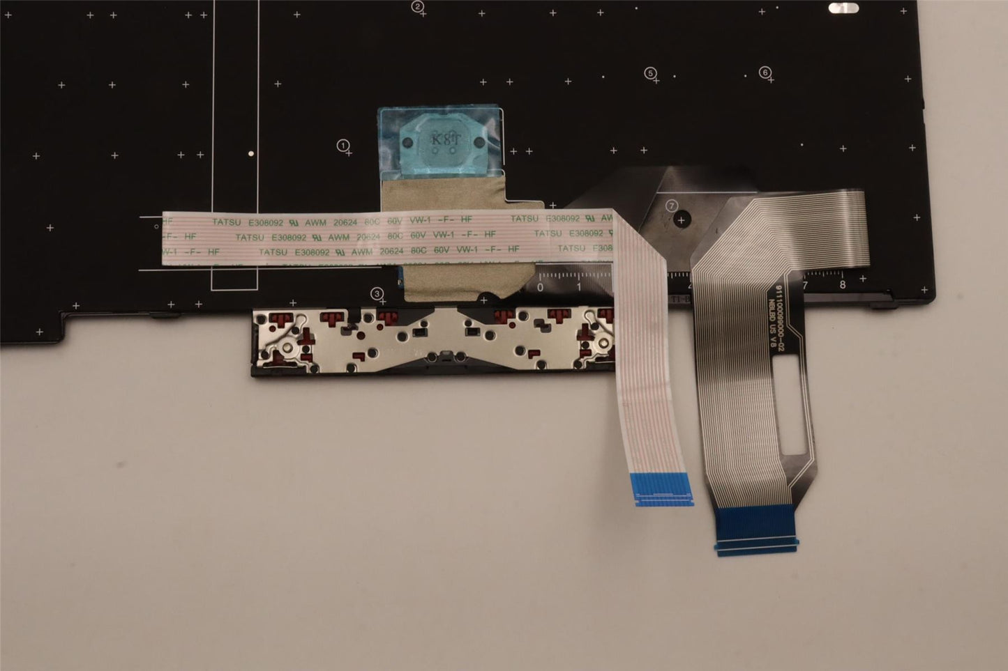 Lenovo ThinkPad P15s 2 T15 2 T15 Keyboard German Black 5N20V77975