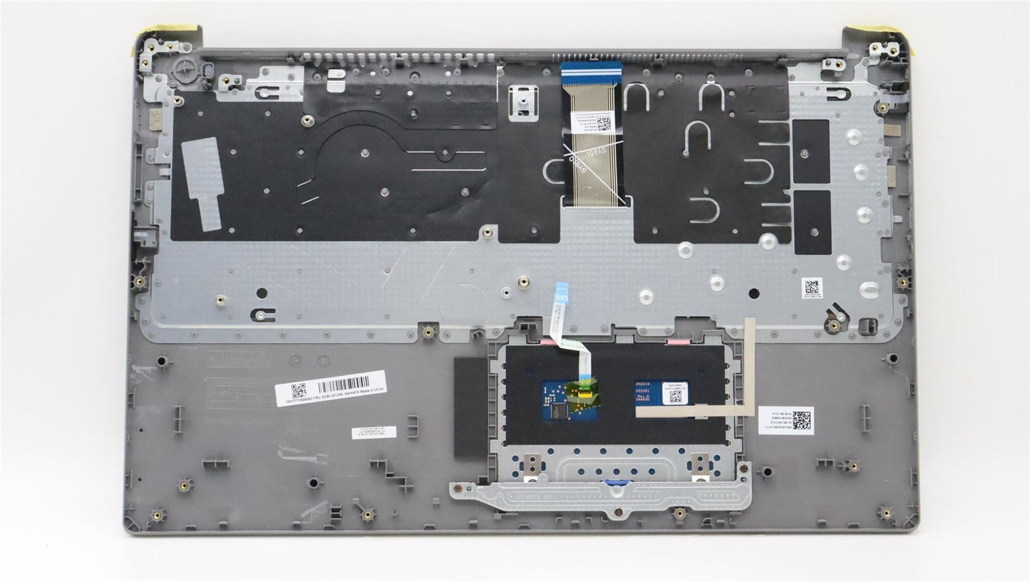 Lenovo IdeaPad 1 15AMN7 Keyboard Palmrest Top Cover UK Silver 5CB1J51285