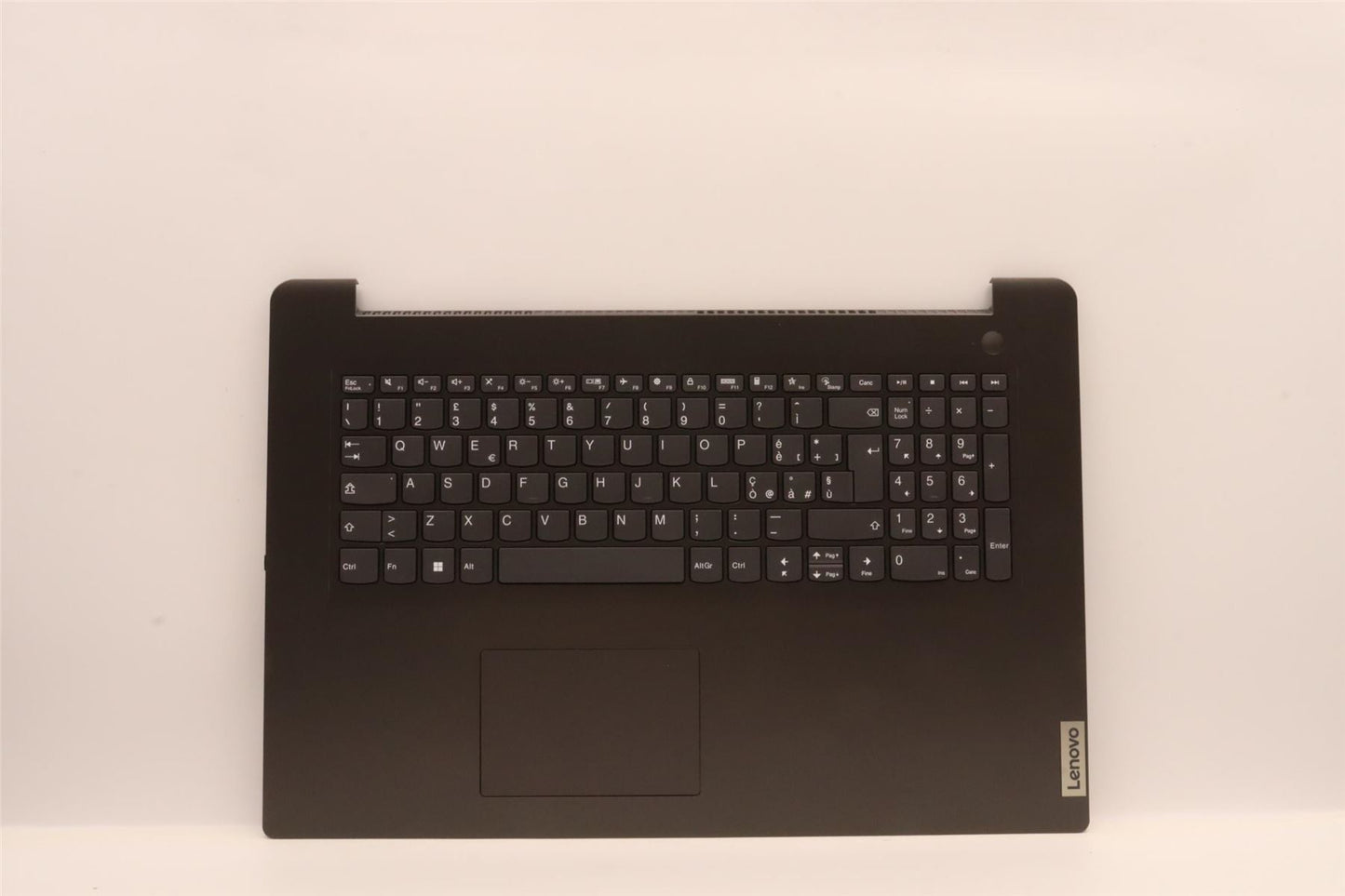 Lenovo V17 G3 IAP Palmrest Touchpad Cover Keyboard Italian Grey 5CB1J02931