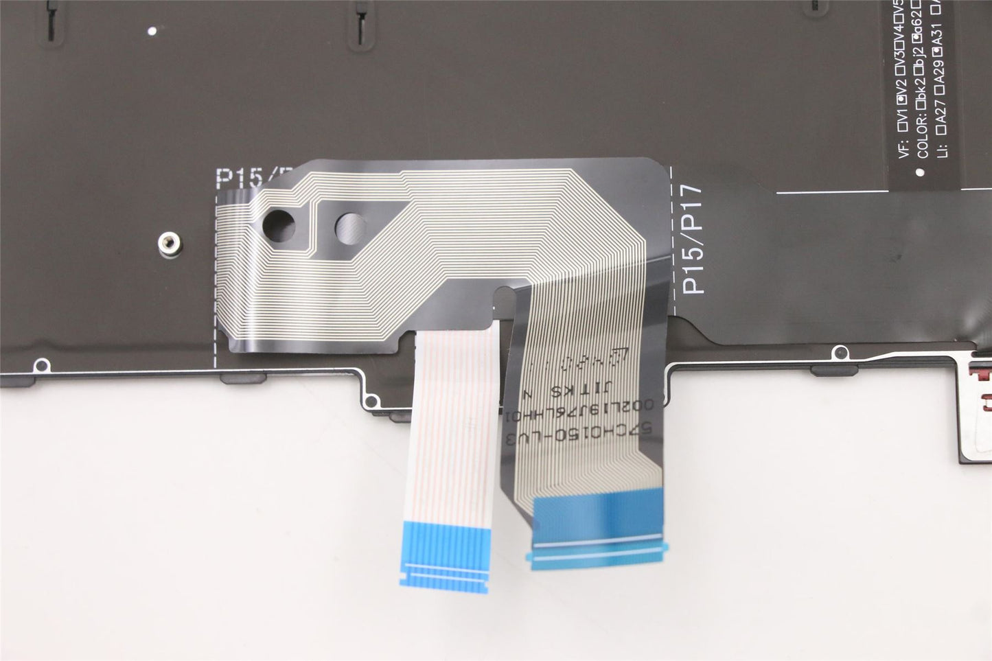 Lenovo ThinkPad T15g Gen 2 P15 Gen 2 s Keyboard Bulgarian Black 5N21B44372