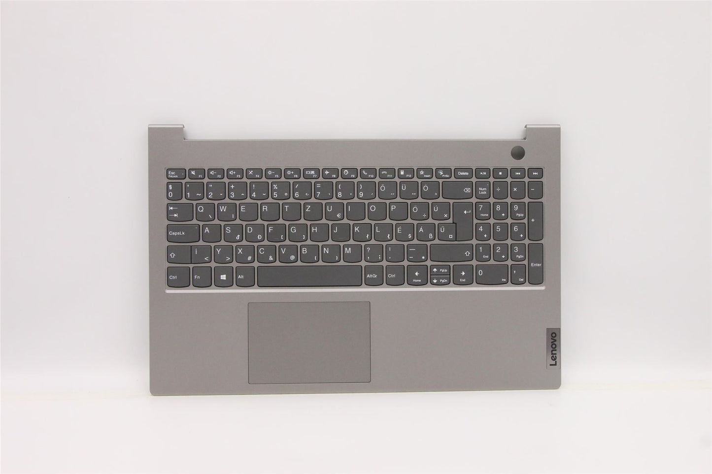 Lenovo ThinkBook 15 G3 ACL Keyboard Palmrest Top Cover Hungarian Grey 5CB1C88671