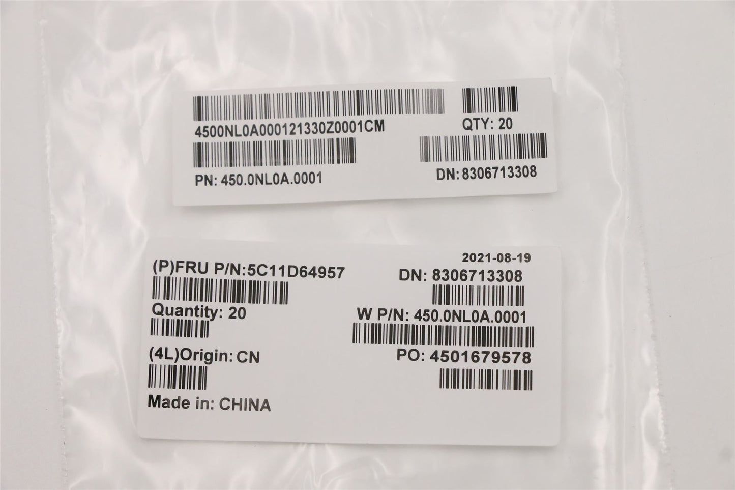 Lenovo ThinkPad P1 4 P1 5 P1 6 Support de charnière 5C11D64957