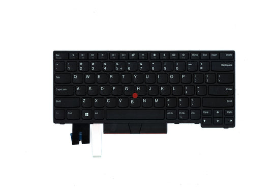 Lenovo ThinkPad E480 E485 T480s L480 L380 T490 E490 Keyboard Black 01YP349
