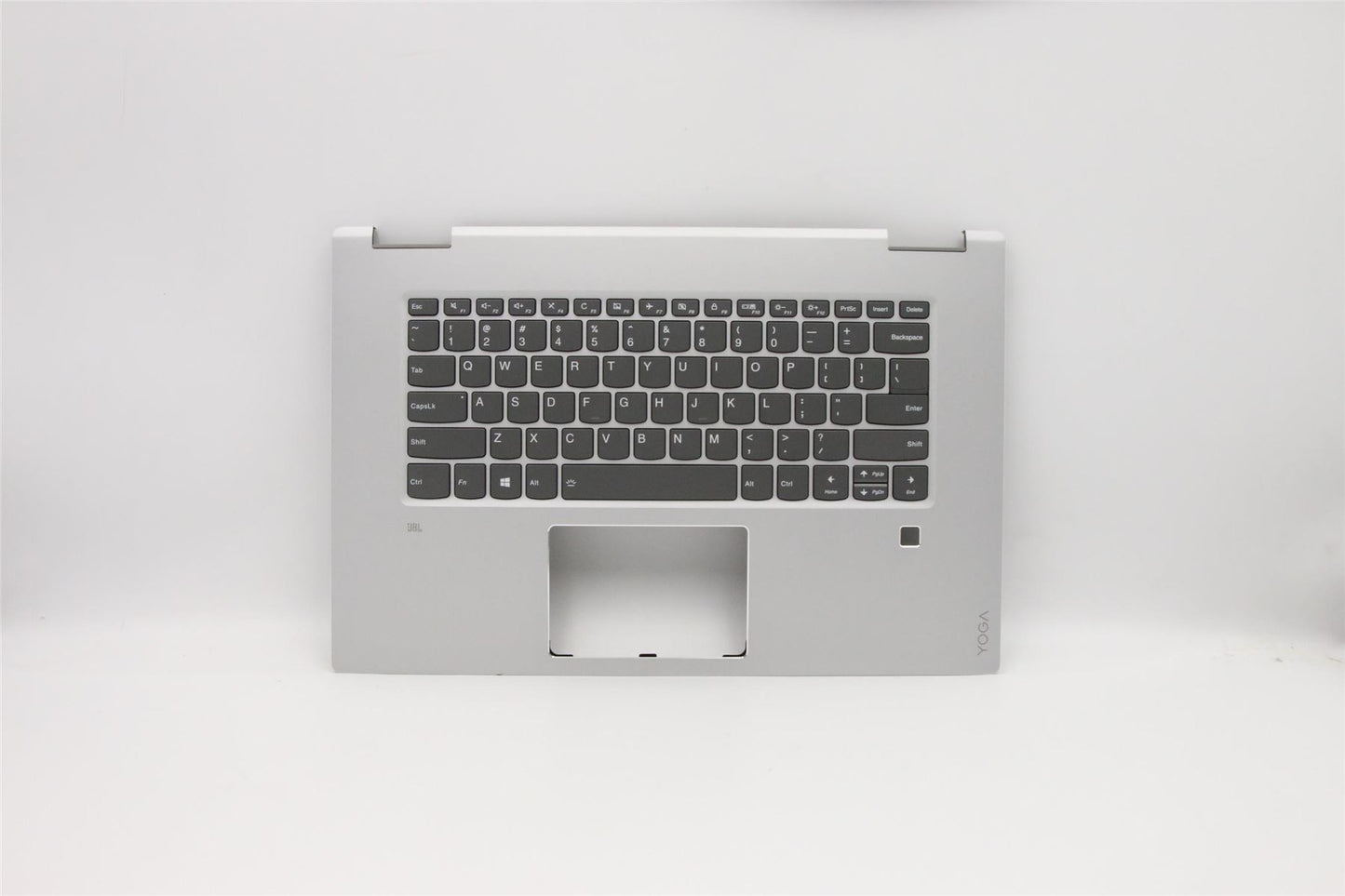 Lenovo Yoga 720-15IKB Keyboard Palmrest Top Cover US Silver Backlit 5CB0N67833