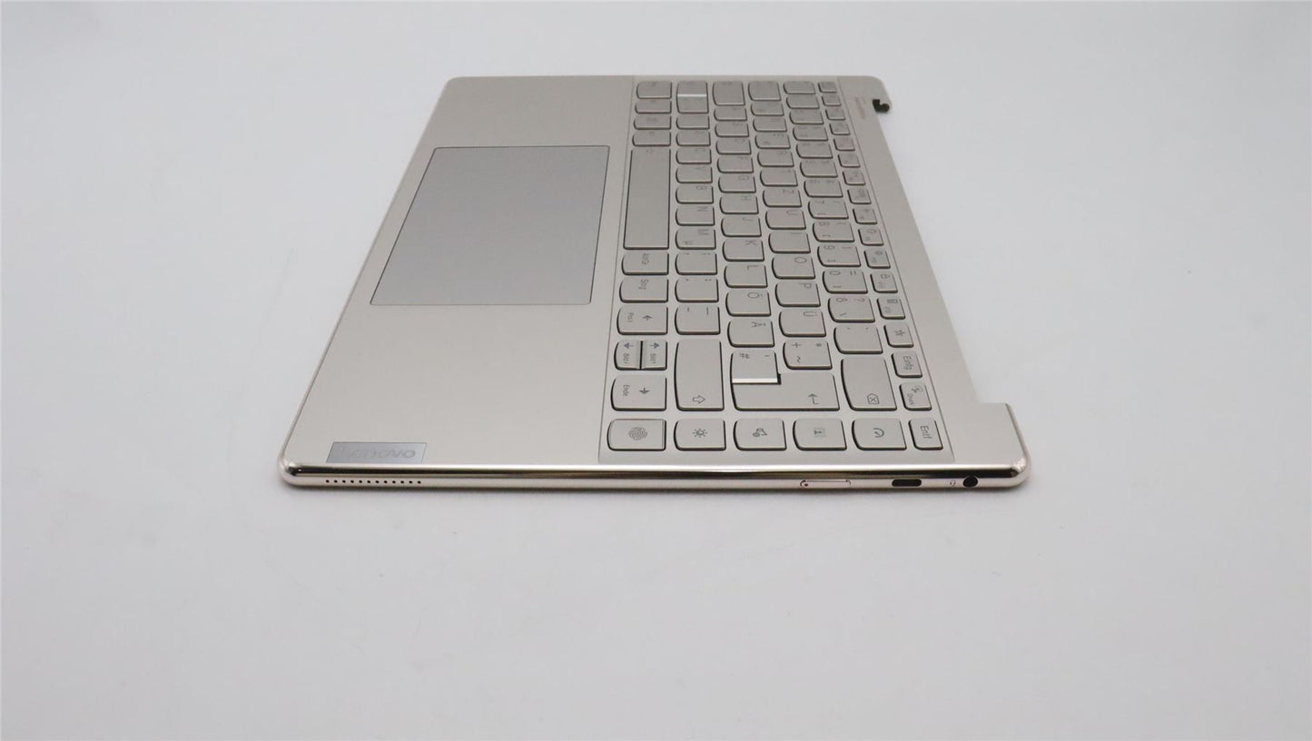 Lenovo Yoga 9 14IRP8 Palmrest Cover Touchpad Keyboard German Grey 5CB1K62468