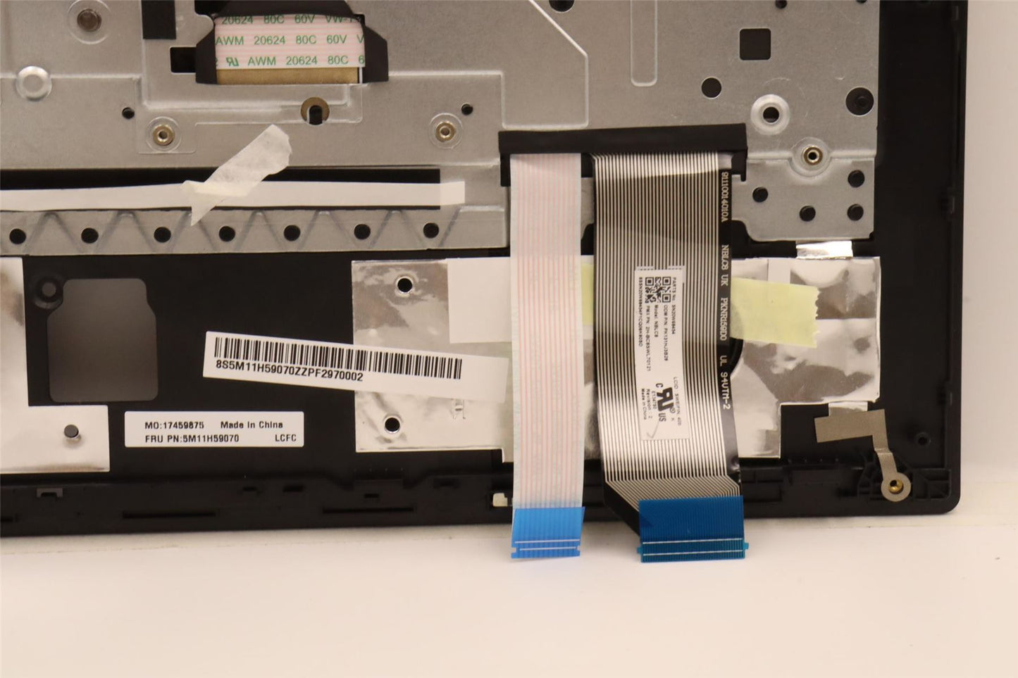 Lenovo MECH_ASM KBCVR SWE/FIN BKL(PMX)FPR UK BK 5M11H59070