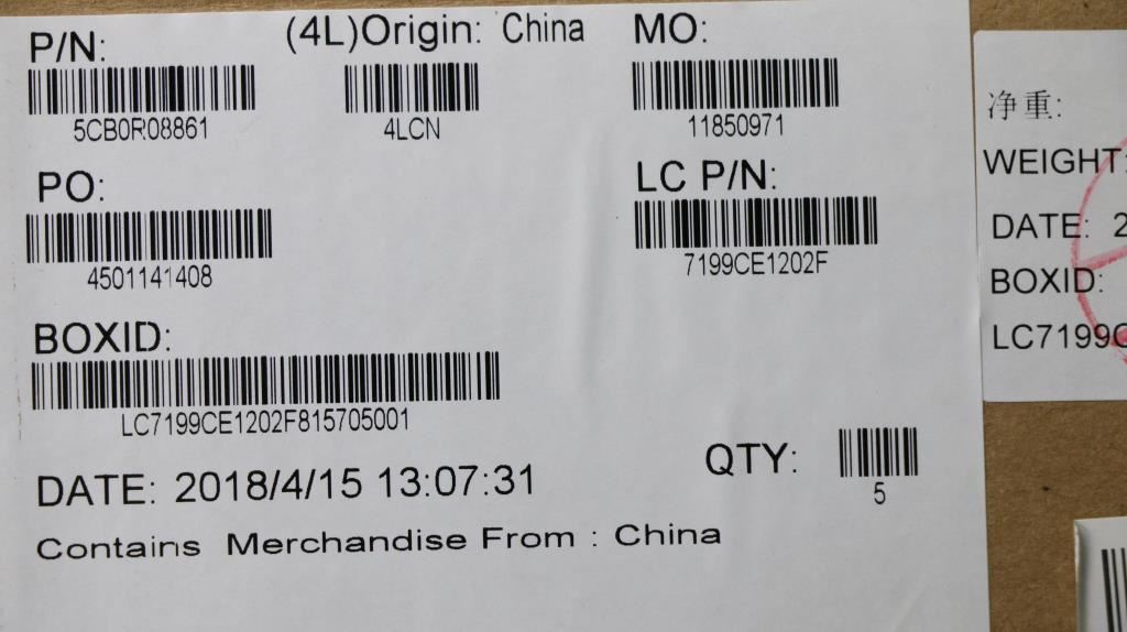 Lenovo Yoga 530-14IKB Keyboard Palmrest Top Cover French Grey 5CB0R08861