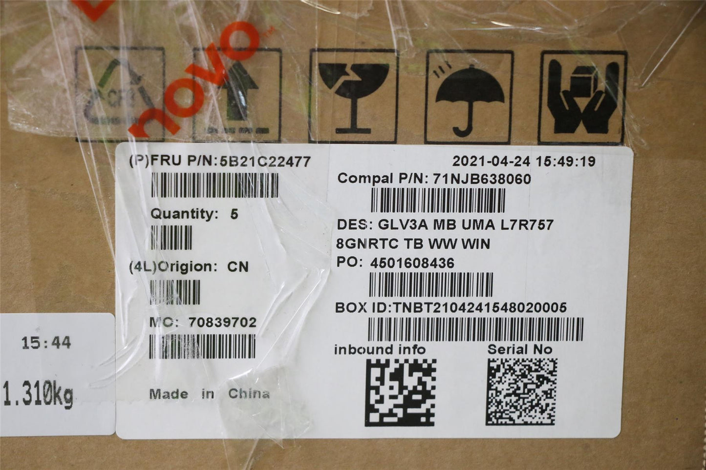 Lenovo ThinkBook 14 G3 ACL Motherboard Mainboard 5B21C22477