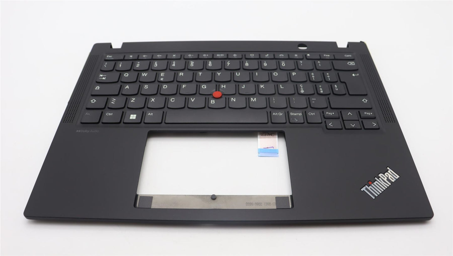 Lenovo ThinkPad X13 Gen 4 Keyboard Palmrest Top Cover Italian Black 5M11L85739