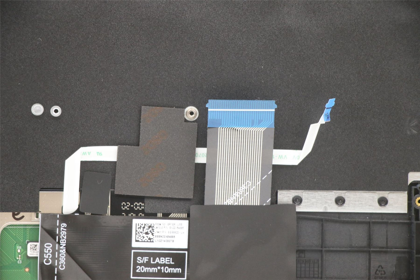 Lenovo Flex 5 13ITL6 Handauflagenabdeckung Touchpad-Tastatur US Europa Blau 5CB1D04877