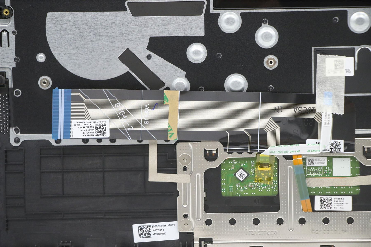 Lenovo Upper C81YM PL_BLK FP BLKB_ITA 5CB1A13822