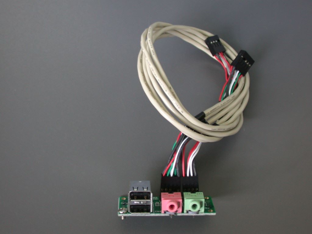 Lenovo 前置USB/AUDIO转接板5283(含USB、音频线) Audio USB Board 31007111