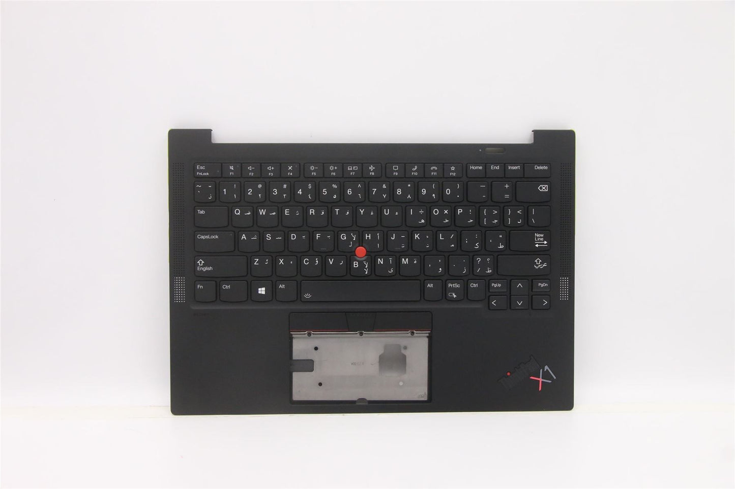 Lenovo Carbon X1 9th Keyboard Palmrest Top Cover Arabic Black Backlit 5M11C53264