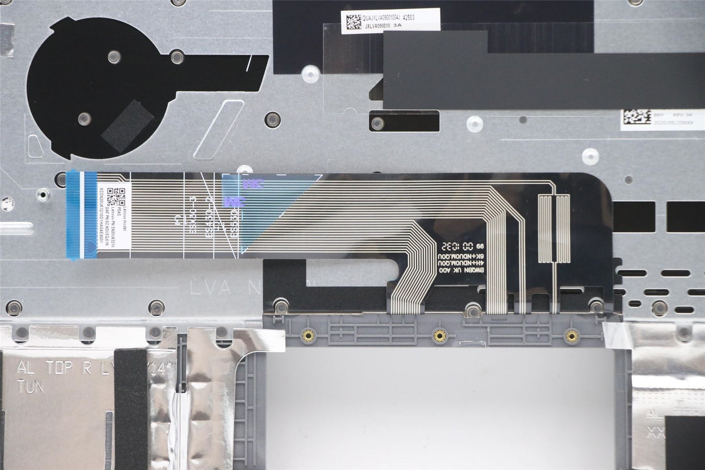 Lenovo Upper Case20RV FP_MGR_NBL_ NORDIC 5CB0W44426