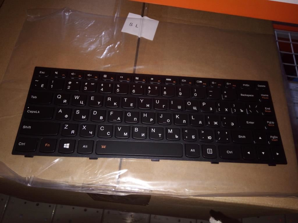 Lenovo RU-T5G1B-CCY-BlackeyBlackFrame-BLKBD Russian Keyboard 25214828